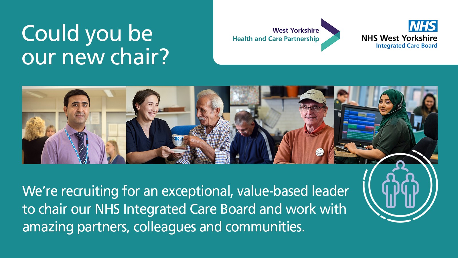 ICB Chair Recruitment Graphic - decorative