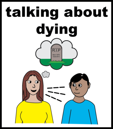 talking about dying and dying well